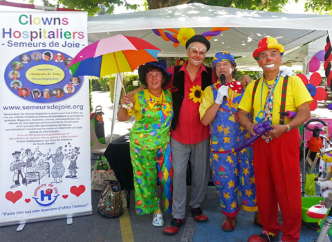 animation spectacle de clown Annecy