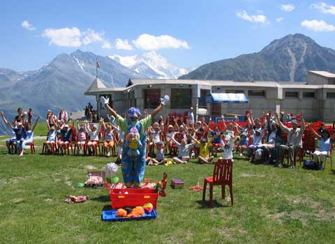 Monsieur Boul le clown anniversaire Annecy