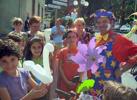 clown anniversaire Haute Savoie et alentours