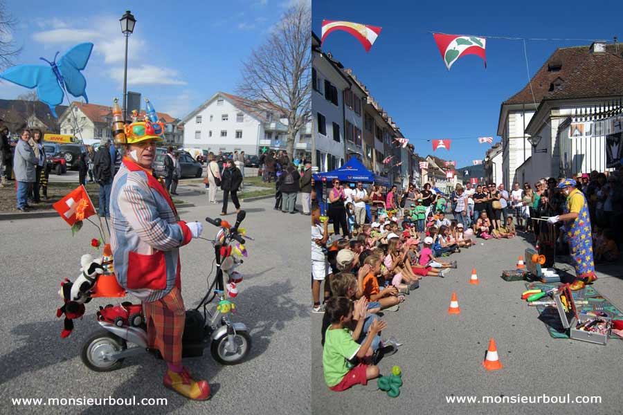 Monsieur Boul le clown spectacle animation anniversaire 