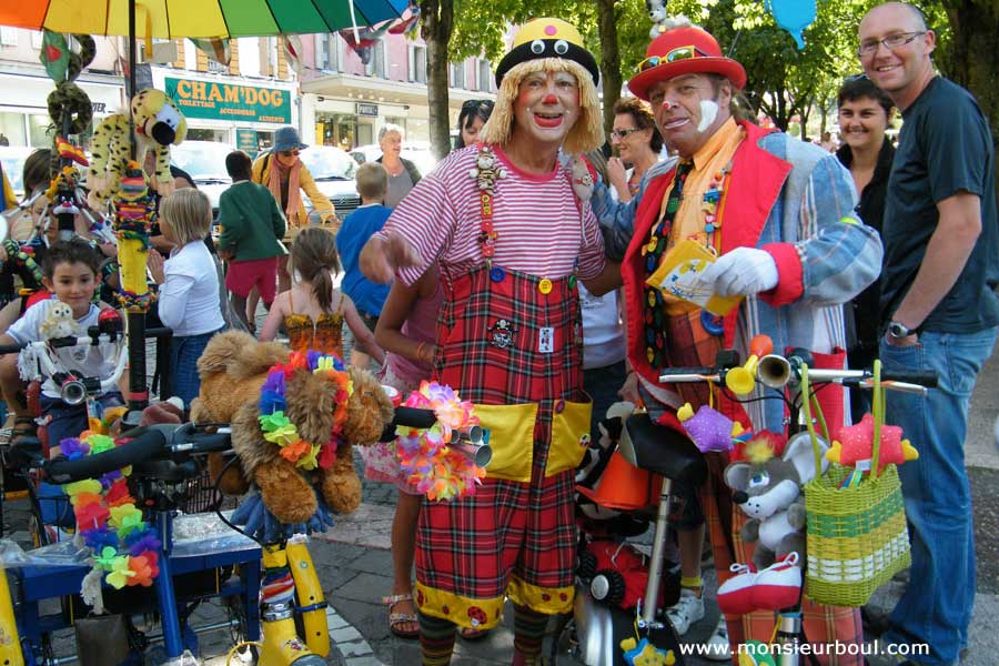 Mr. Boul clown anniversaire Genève Annecy Haute Savoie