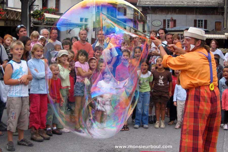 Bulle Géante de Monsieur Boul Le Clown